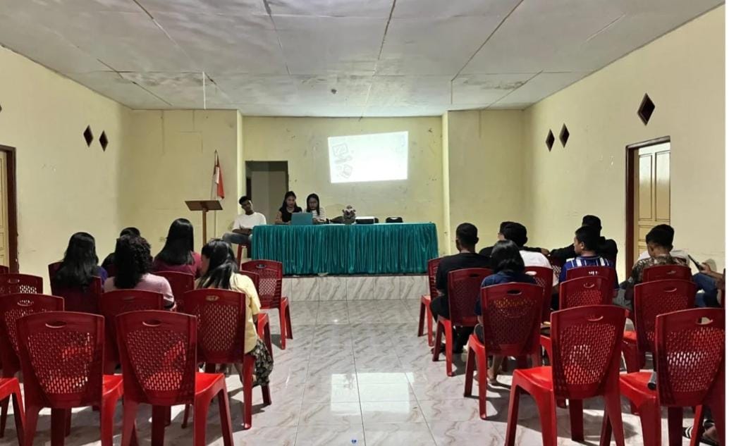 Kebaktian Ranting Sekaligus Sosialisasi Bersama Mahasiswa KKN UKIM